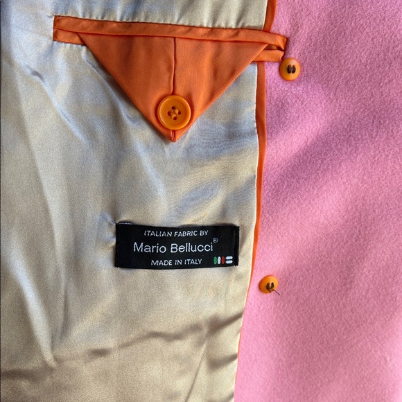 J. Crew Barbie Pink Italian Double-Breasted Wool/Cashmere topcoat - Picture 5 of 6